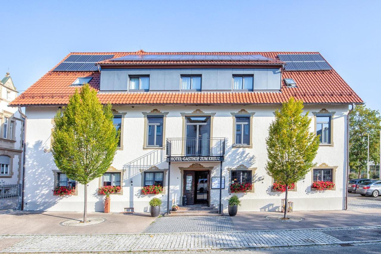 Ringhotel sKreuz Steinheim am Albuch Bagian luar foto