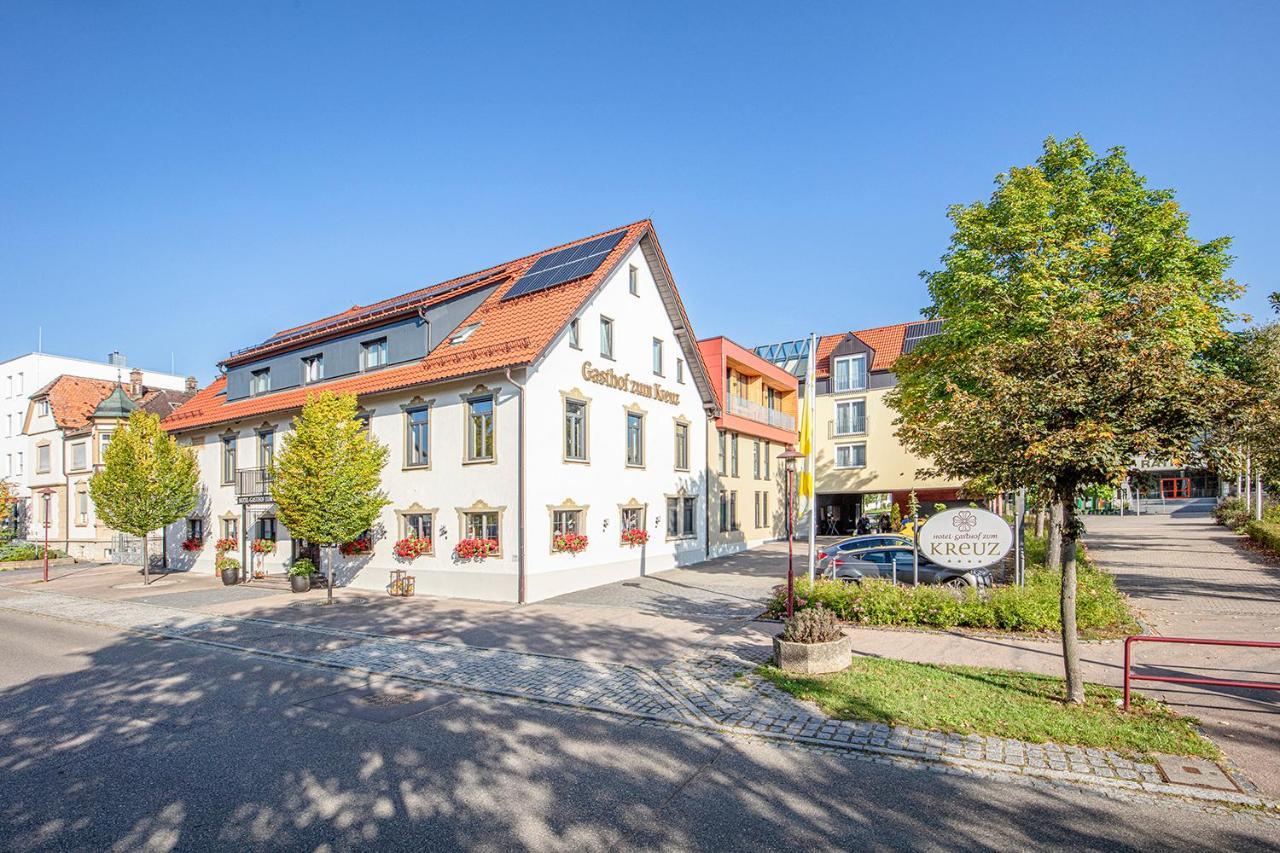 Ringhotel sKreuz Steinheim am Albuch Bagian luar foto